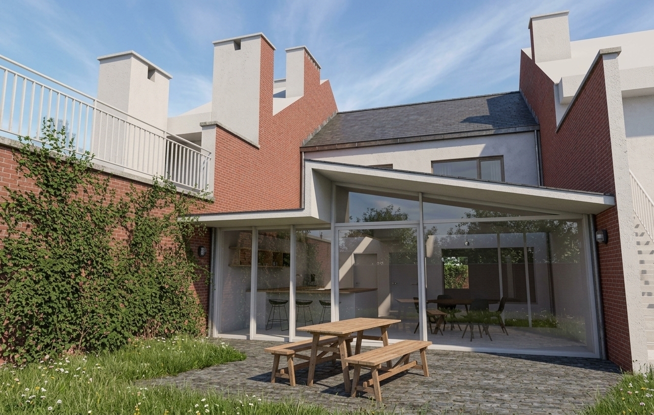 Verbouwing rijwoning