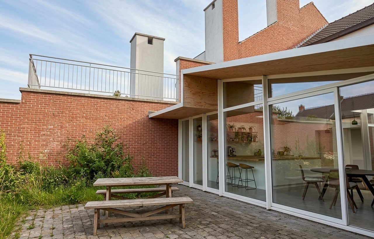 Verbouwing rijwoning